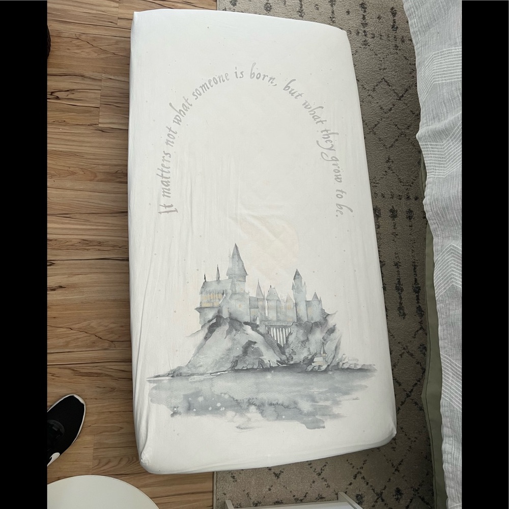 Pottery Barn crib sheet